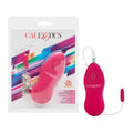 Calexotics Whisper Micro Bullet - Self Heating Wired Pocket Bullet Vibrator - Remote Control Sex Toys For Couples - Adult Egg Ma