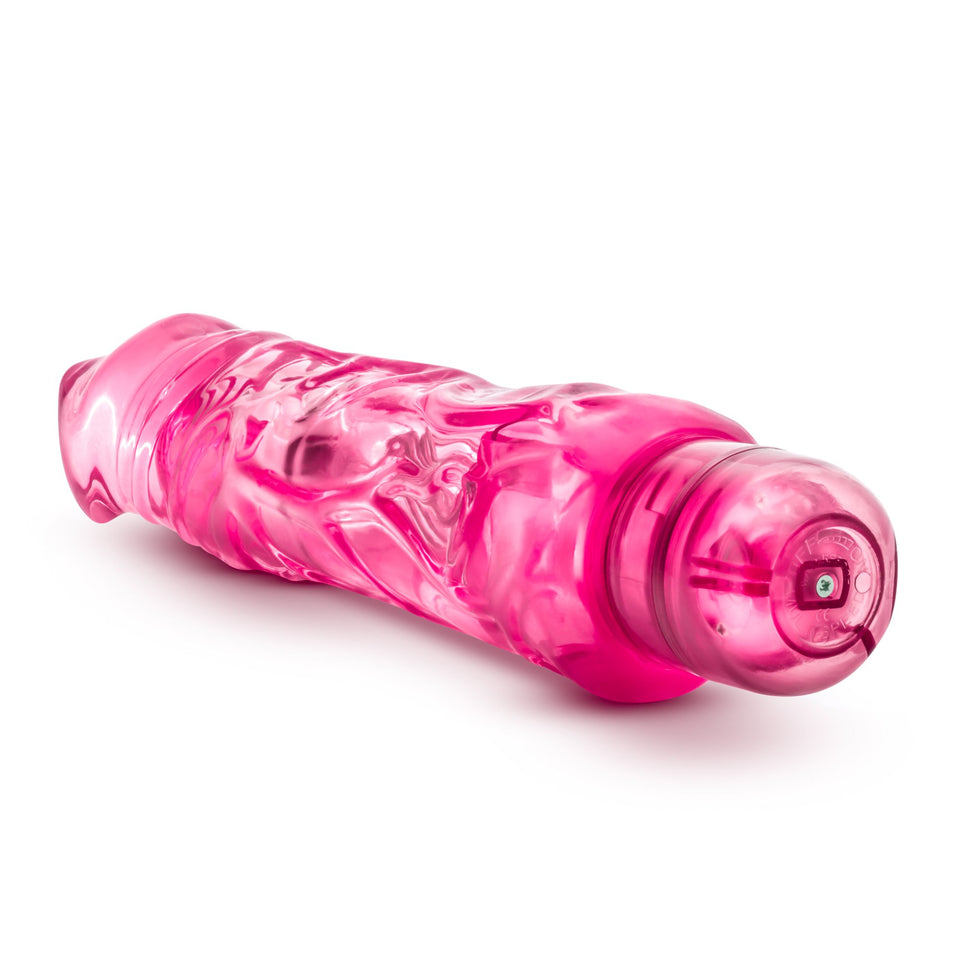 Blush Wild Ride - 9'' Long Soft Large 2'' Thick Realistic Vibrating Dildo - Multi Speed Powerful Vibrator - Ipx7 Waterproof - Bo