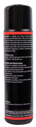 Pjur Light Concentrated Silicone Personal Lubricant Less Viscous Formula for More Skin-to-Skin Contact Lube for Sex & Massage |