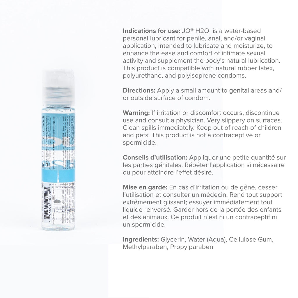 System Jo Personal H2O Lubricant, 4 Fl Oz