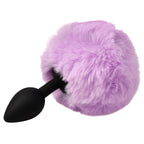 Tailz Fluffy Bunny Tail Sili Plug Pur