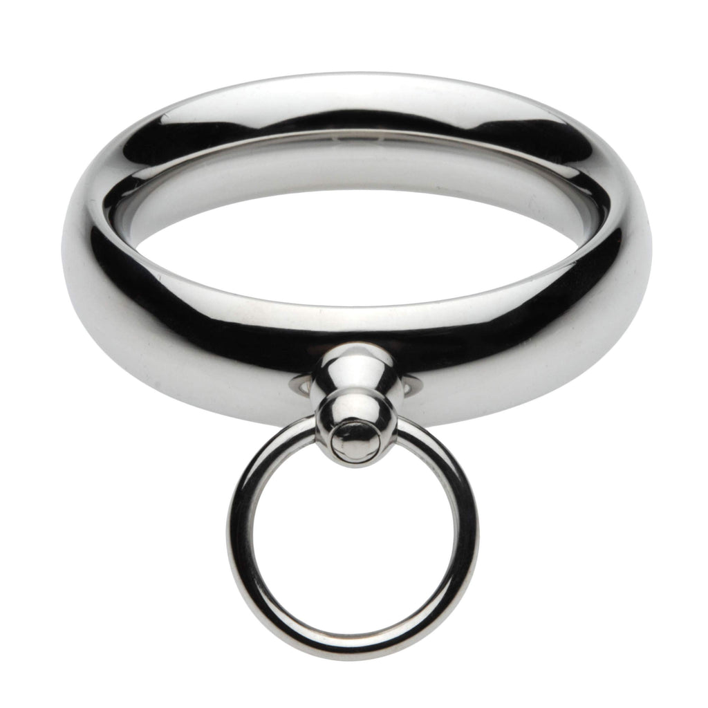 Master Series The O-Ring Stainless Steel Heavyweight Cock Ring, 1.75 Inch