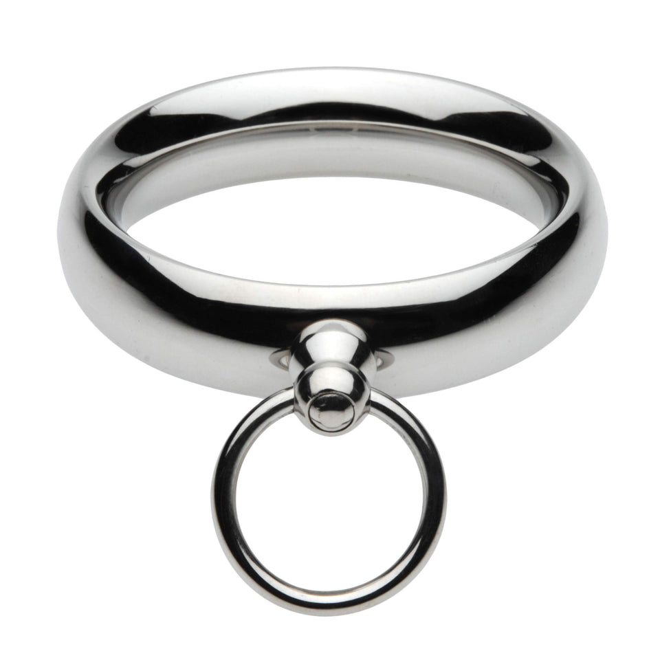 Master Series The O-Ring Stainless Steel Heavyweight Cock Ring, 1.75 Inch