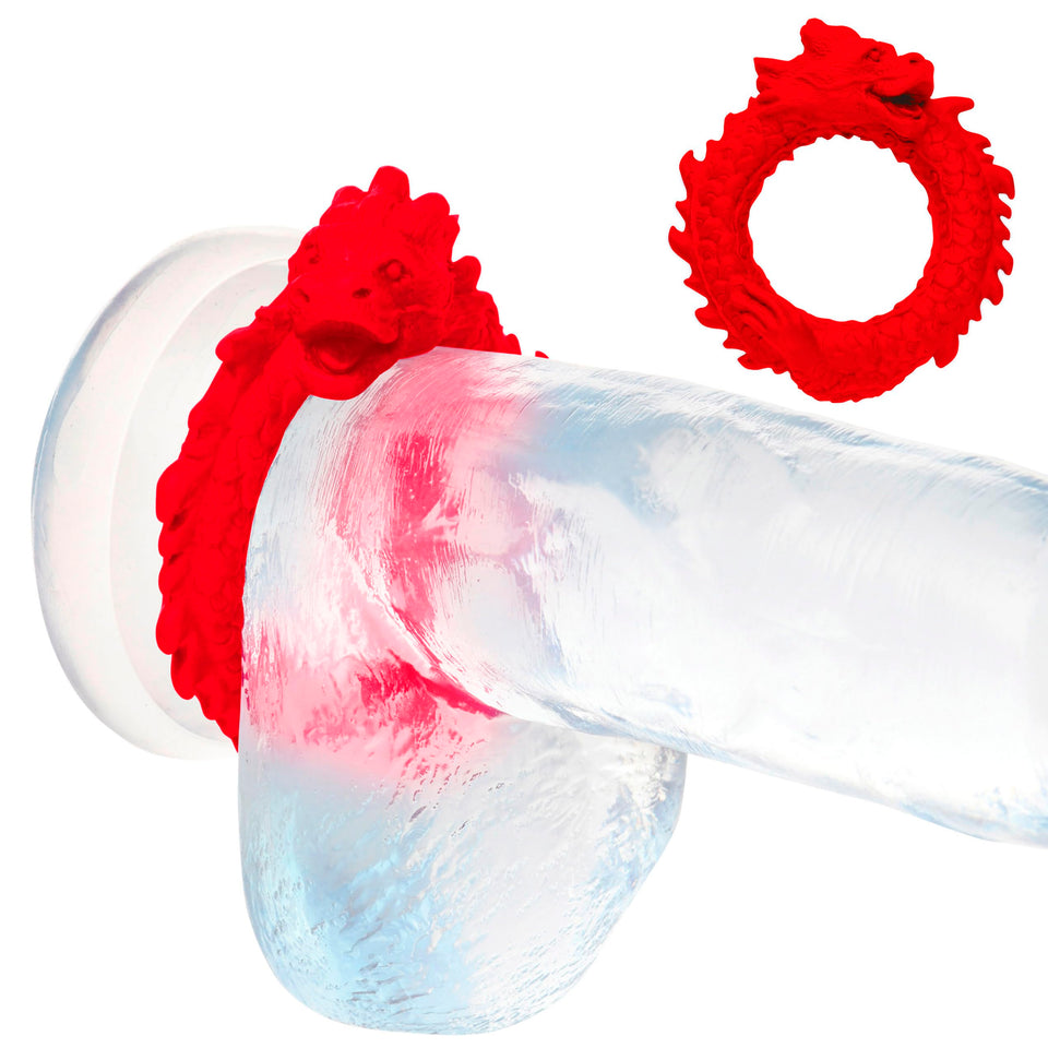 Creature Cocks Rise Of The Dragon Silicone Cock Ring