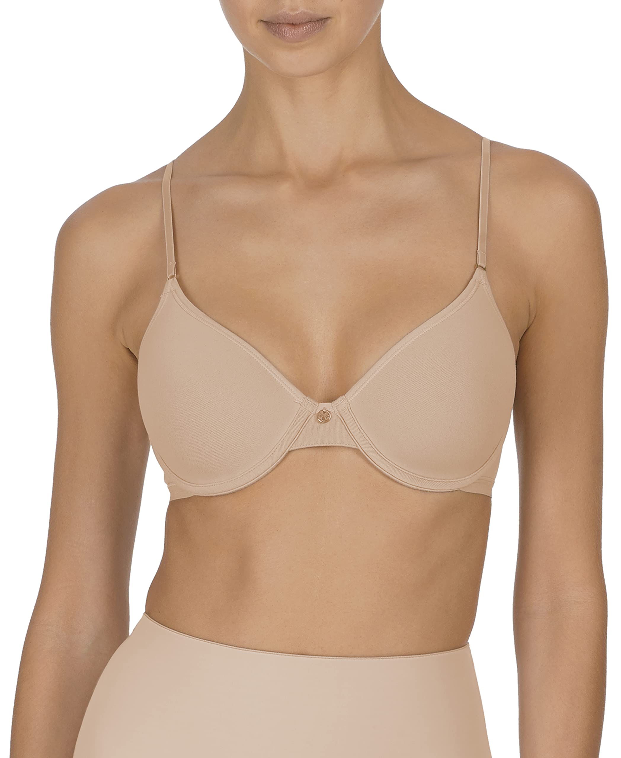 Natori Womens Understated Contour Underwire Bra, Cafe, 30D