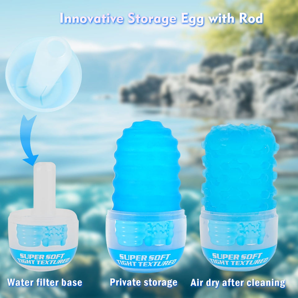 Double-Sided Sex Sexual Stimulation Device Pleasure, Ultra-Soft Stretchy Oral Juguetes Sexuales para Hombres, LNIIY Adult Toys f