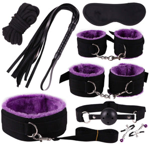 Bondaged-Kit-Sex-Set Juguetes-Sexuales Restraints For Bed Restraints For Sex Play Bandage Kits Sex For Couples, Bed Straps Restr