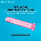 Me You Us Ultracock Pink Jelly 8.5In
