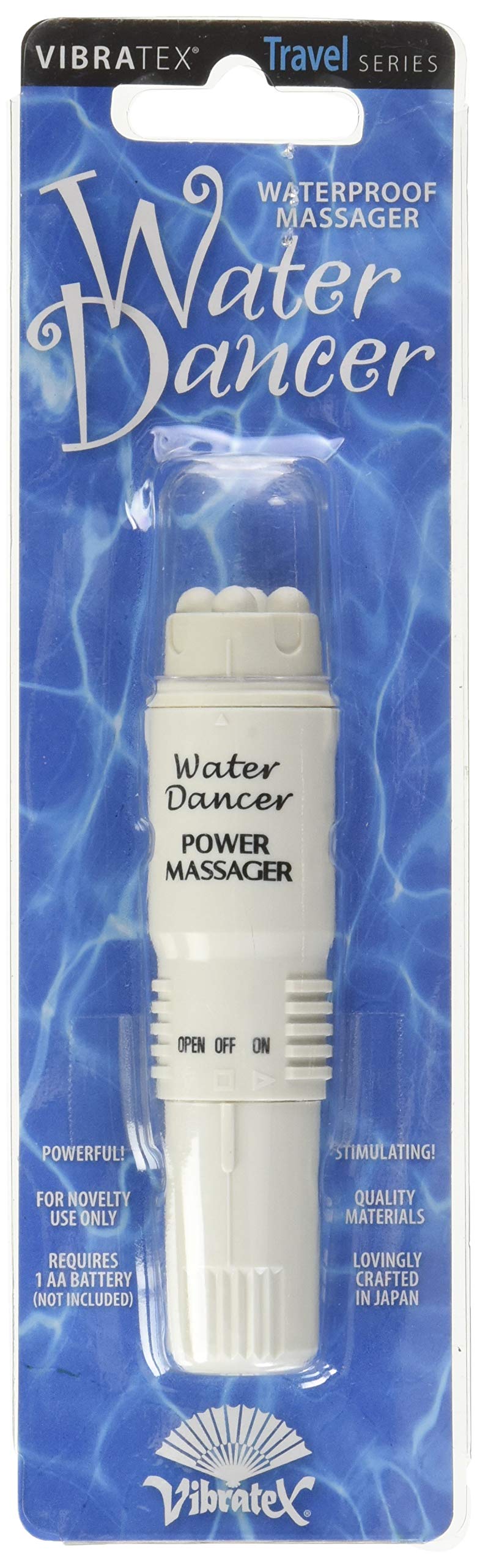 Vibratex Water Dancer Pocket Massager, Blue