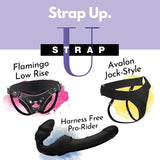 Strap U Bodice Corset Style Strap On Harness
