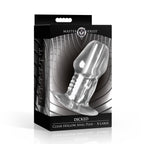 Master Series Dicked Clear HollowPlug XL