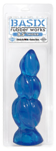 Basix Rubber Works 8.5-Inch Twister Dong, Blue