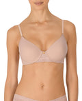 Natori womens Bliss Perfection Contour Underwire Bra, Rose Beige, 34DD