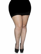 Plus Size Spandex Industrial Net Tights