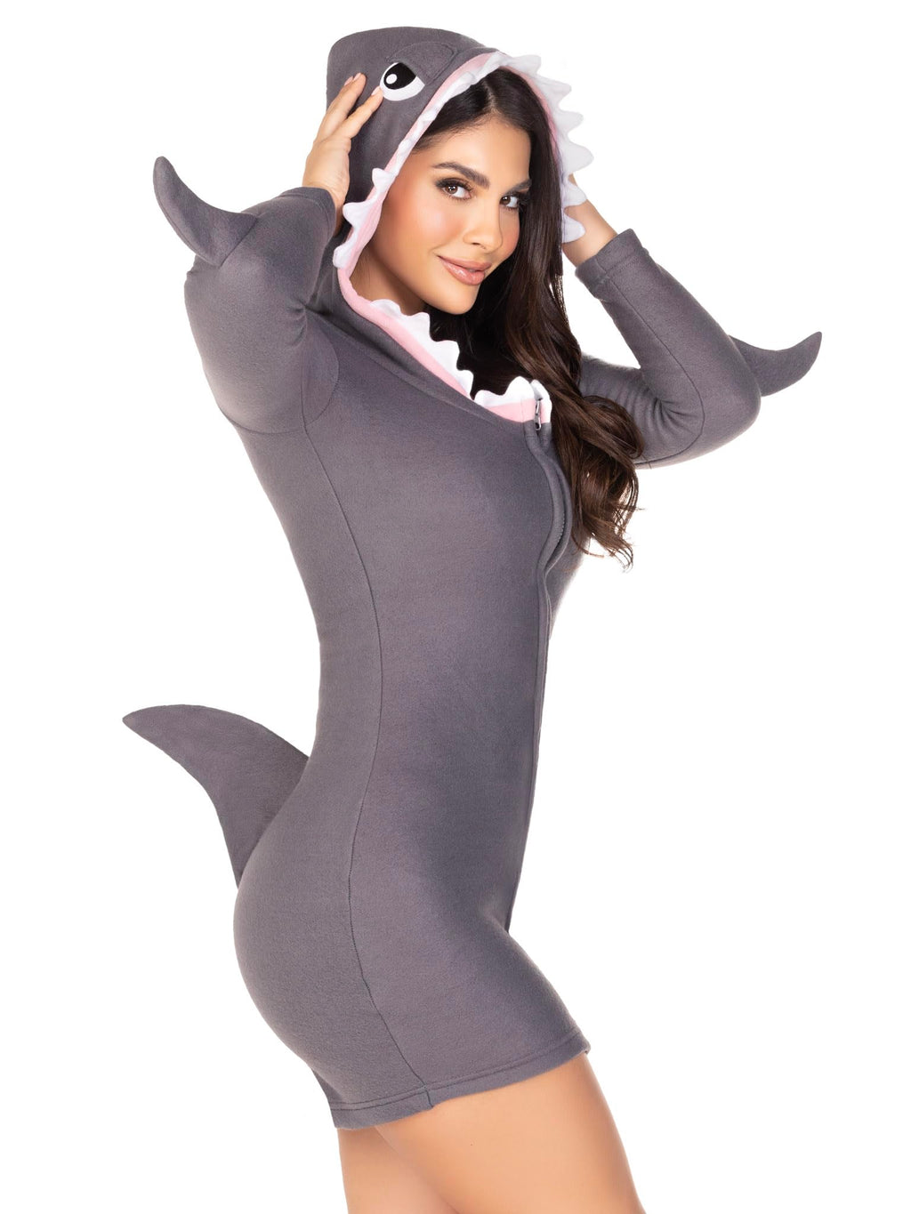 Cozy Shark,Dress W/Shark Fin D