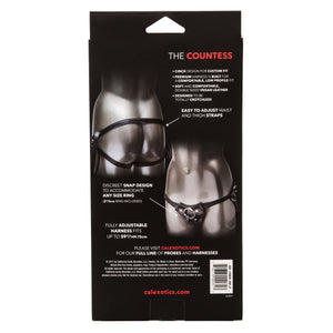 Calexotics Her Royal Harness The Countess - Premium Adjustable Bdsm Probe Strap O Plus Size Harness - Sex Toys For Couples And W