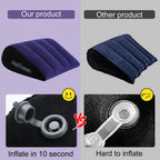 Naensen Sex Toys Pillow Position Cushion Triangle Inflatable Ramp Furniture Couples Toy Positioning For Deeper Position Support Pillow Men Women For Couples