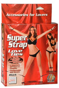 California Exotics Super Strap Love Ties, Black