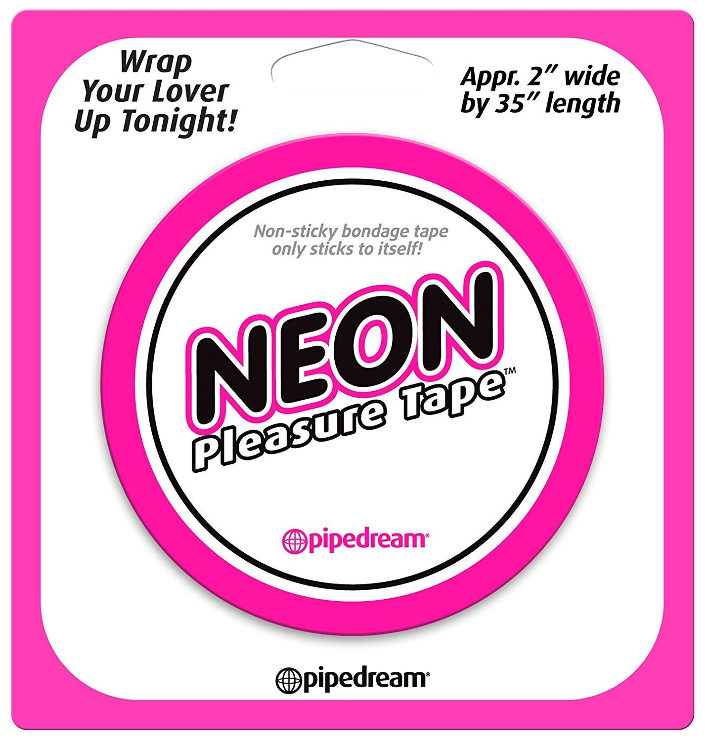 Pipedream Neon Bondage Tape, Pink