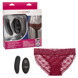 CalExotics Remote Control Lace Panty Set - L/XL Burgundy
