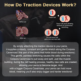 Penis Extender Stretcher Kit, Penis Pump Sex Toys for Men, Penis Stretcher Device for Men, Penis Enlargement Adjustable Stretchi