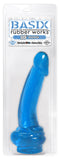 Basix Rubber Works 10-Inch Dong, Blue