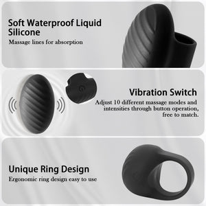 Sex Toys Finger Vibrator Mini Clitoral Stimulation Facial Eye Skin Care Tools 10 Vibration Modes Rechargeable Portable Silicone