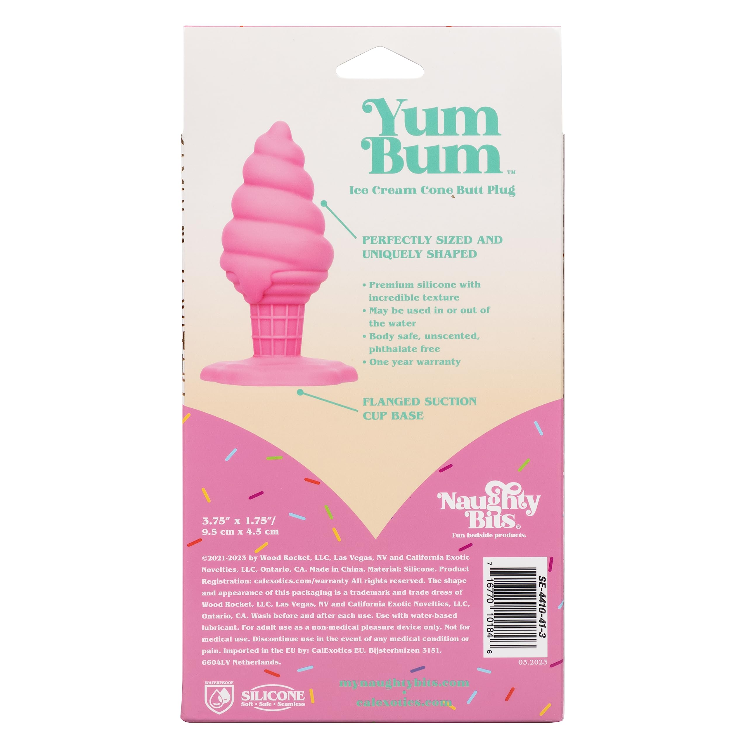 Naughty Bits Yum Bum Ice Cream Butt Plug