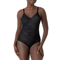 Bali Womens Shapewear Firm Control Lace N Smooth Built-in Bra Body Shaper Fajas DF8L10