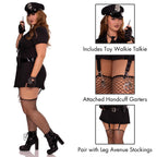 6Pc. Dirty Cop Incl Hat, Dress