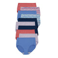 Hanes Womens Microfiber Panties Pack, Moisture-wicking Stretch Underwear, 10-pack (Colors May Vary) Briefs, Assorted Colors, 10-
