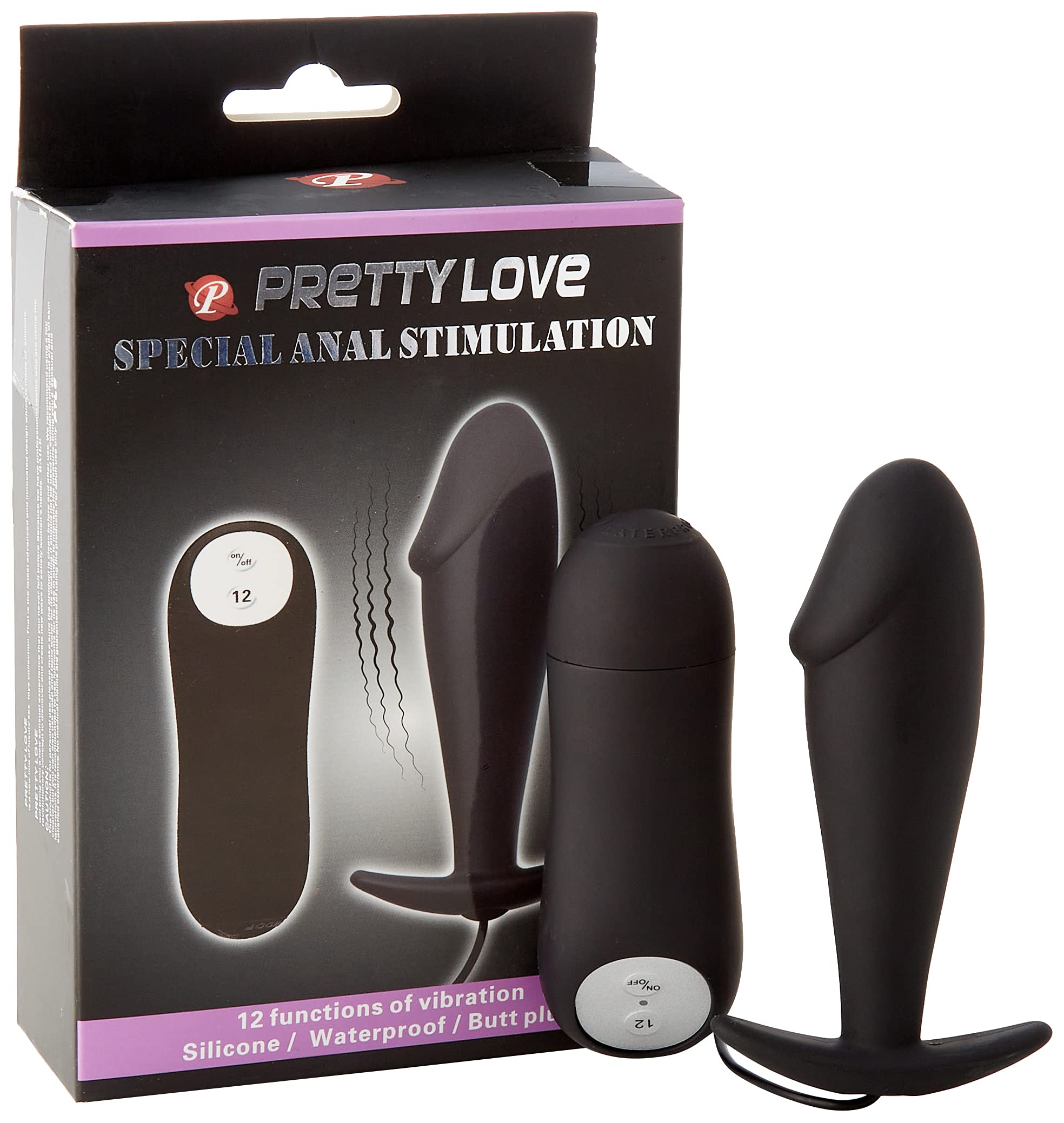 Pretty Love Vibrating Special Stimulation Butt Plug