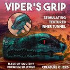 Creature Cocks Serpentinestroker Sil Grn