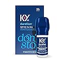 K-Y Duration Spray 0.16 Fl Oz, For Men, Adult Couples, Lidocaine Numbing Male Genital Desensitizer To Last Longer, Pleasure Enhancer, 36 Sprays, No Mess Easy Application