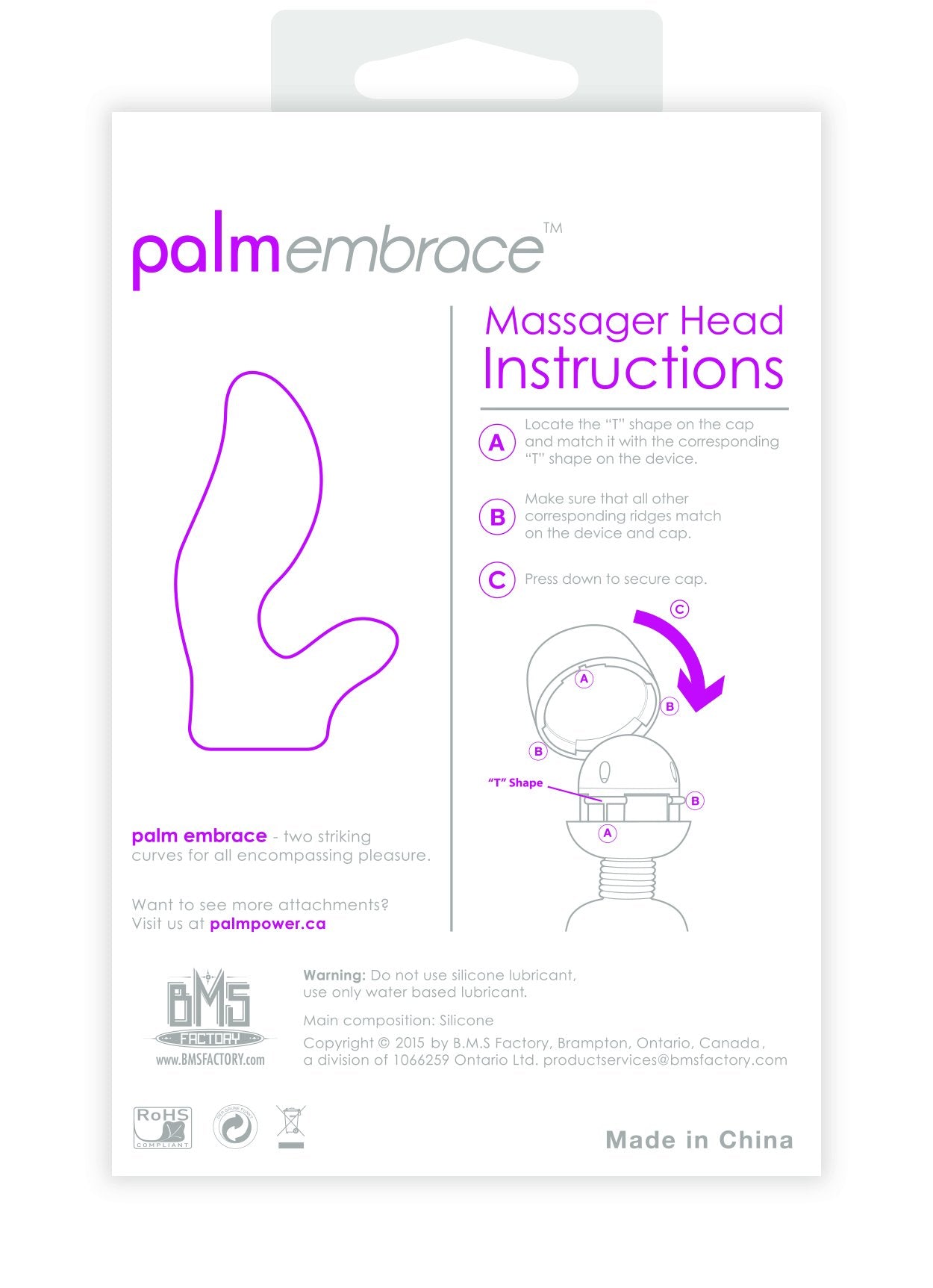 Palmpower Personal Massager (Pink)