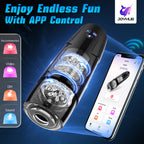 Sex Toys for Men Masturbator, Cafatop Automatic Male Masturbators with Thrusting & Rotating, Adult Male Masturbation Stroker Ele