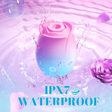 Gasevimo Vibrator Sex Toy Adult Toys - APP Control Rose Sex Toy Adult Toy with 9 Sucking & Vibrating Modes for Women Nipple Toys