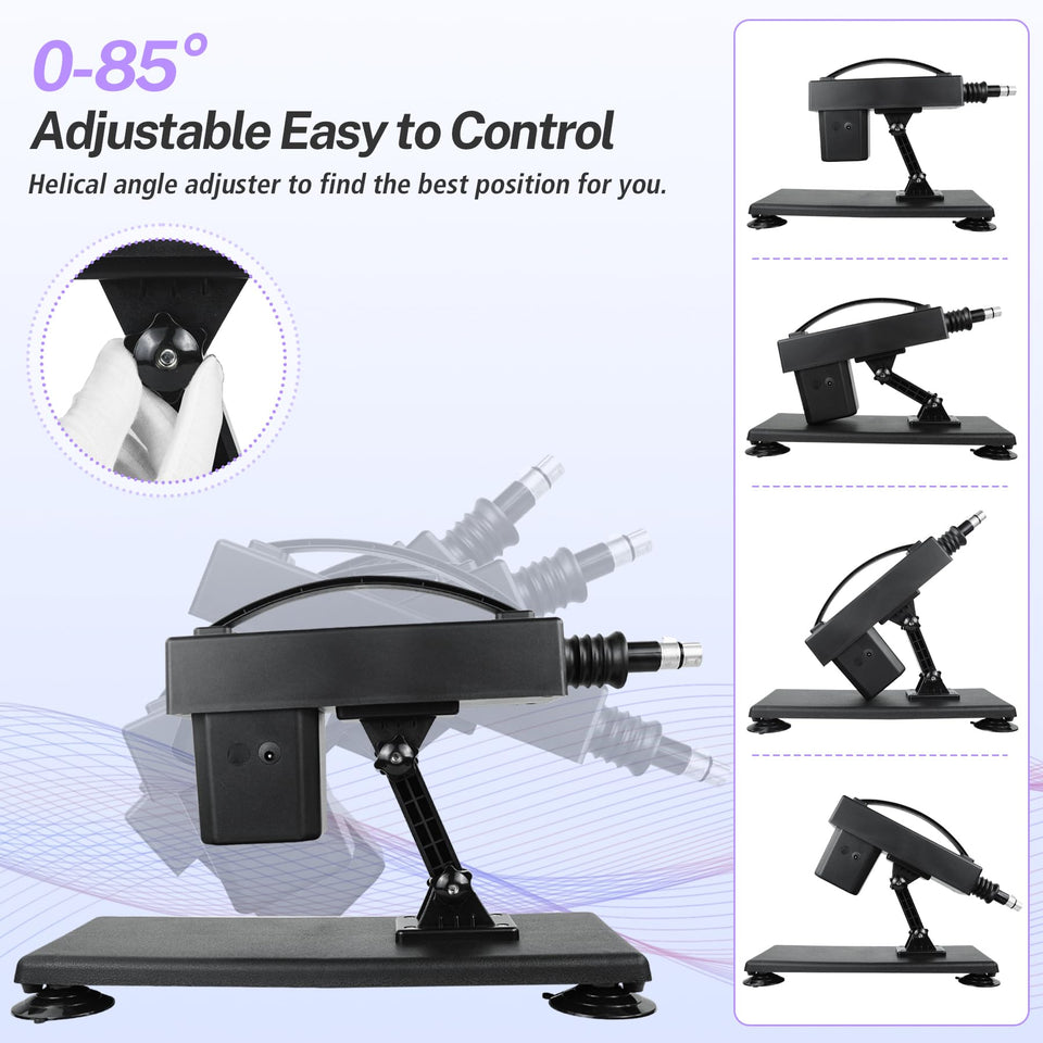 WIMOSO Sex Machine Thrusting Dildo Machine for Women for Solo and Couple, Sex Toy Kit with Remote Control, Automatic Thrusting M