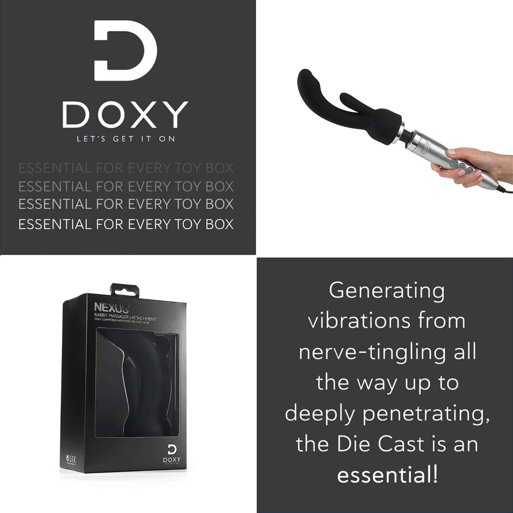SB Doxy G-Spot Rabbit  Attachement