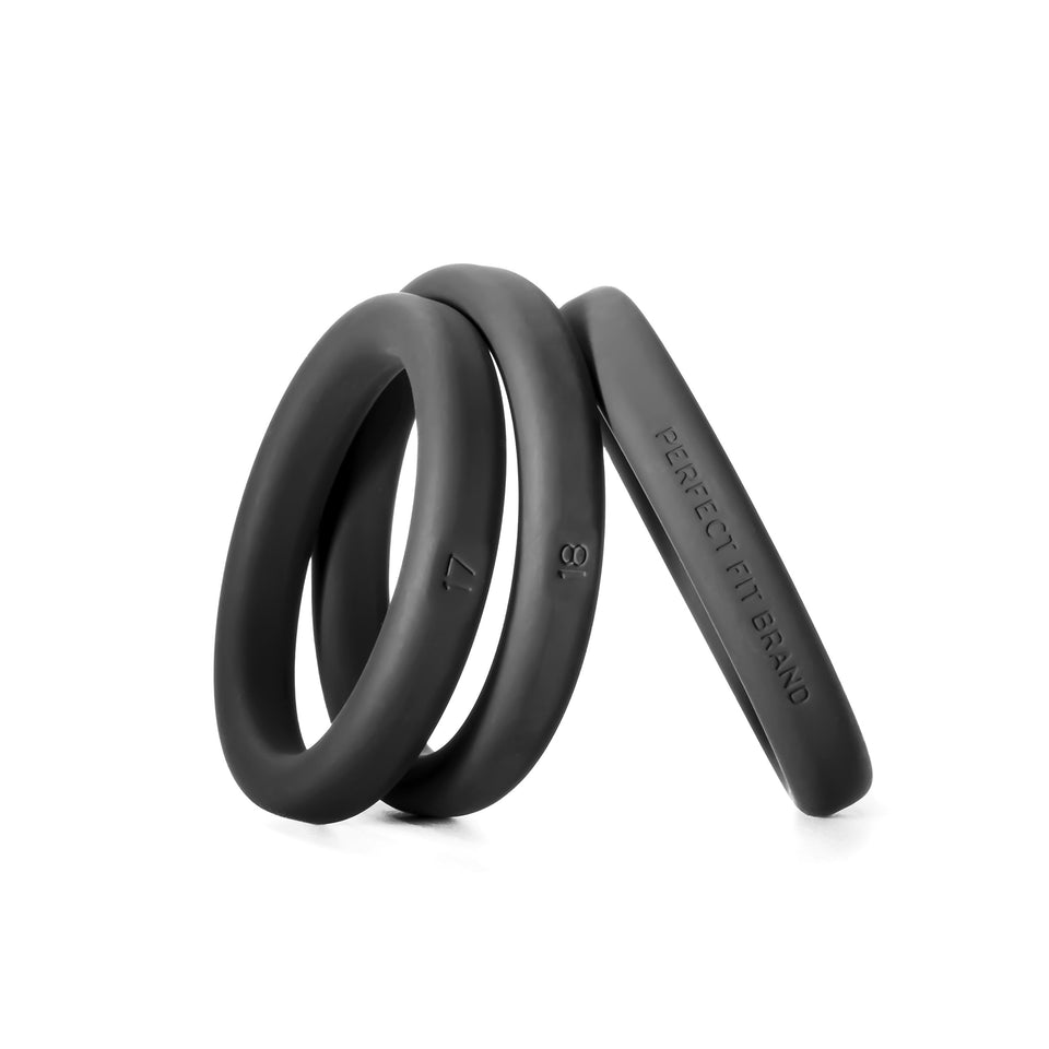 Perfect Fit Silicone Rings  171819