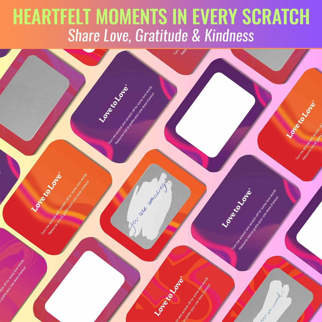 Love To Love Glimmers Scratch Mssg Kit