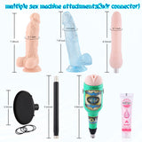 Auxfun Sex Thrusting Machine Automatic Love Machine with Masturbator, Adult Toy for Men and Couples with 3.5 Inch Suction Cup &H