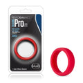 Blush Novelties Performance Silicone Pro Cock Ring - 1.5 Inch Width - Soft, Pliable for Secure Fit - Flat Design Will Not Roll -