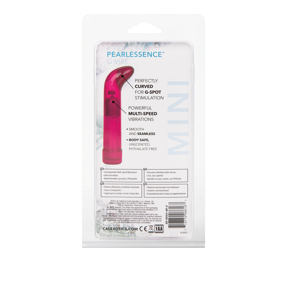 California Exotic Novelties Pearlessence G Vibe, Pink