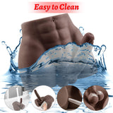 17.0lb Life Size Male Sex Doll with Flexible Dildo Realistic Sex Huge Cock, Torso Men Sex Dolls for Women Tight Anal Hole 8.5 in