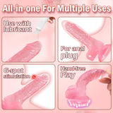 5.2 Inch Soft Anal Dildo with Powerful Strong Suction Cup, Small Anal Plug Dildos for Beginner, G-Spot Stimulation & Anal Traini