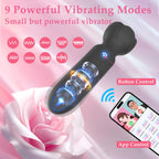 Mini Bullet Vibrator Adult Toys - Vibrators App Controlled Female Sex Toys with 9 Vibration Modes, Lipstick G Spot Dildo Clitora