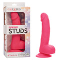 Neon Silicone Studs 6In Pink