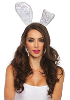 Lace bunny ears headband O/S W