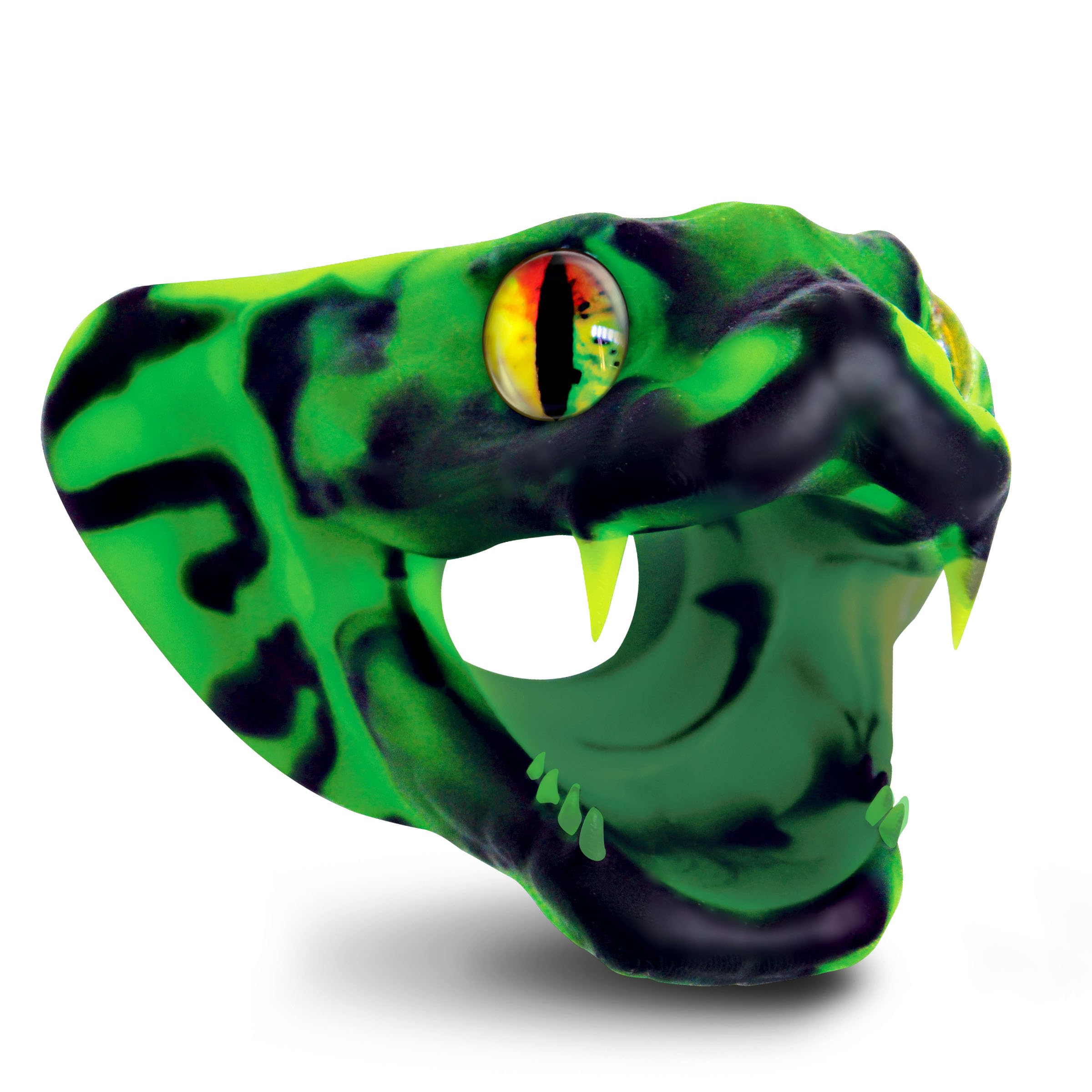 CREATURE COCK MASTER COBRA SILICONE COCK RING GREEN